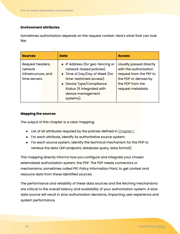Evaluate data sources