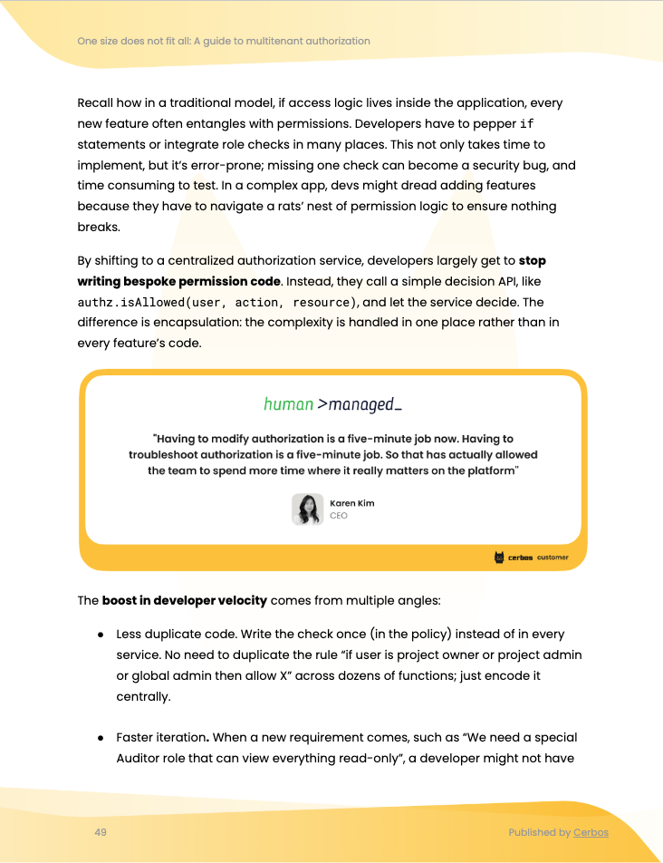Measurable benefits across the organization Measurable benefits across the organization