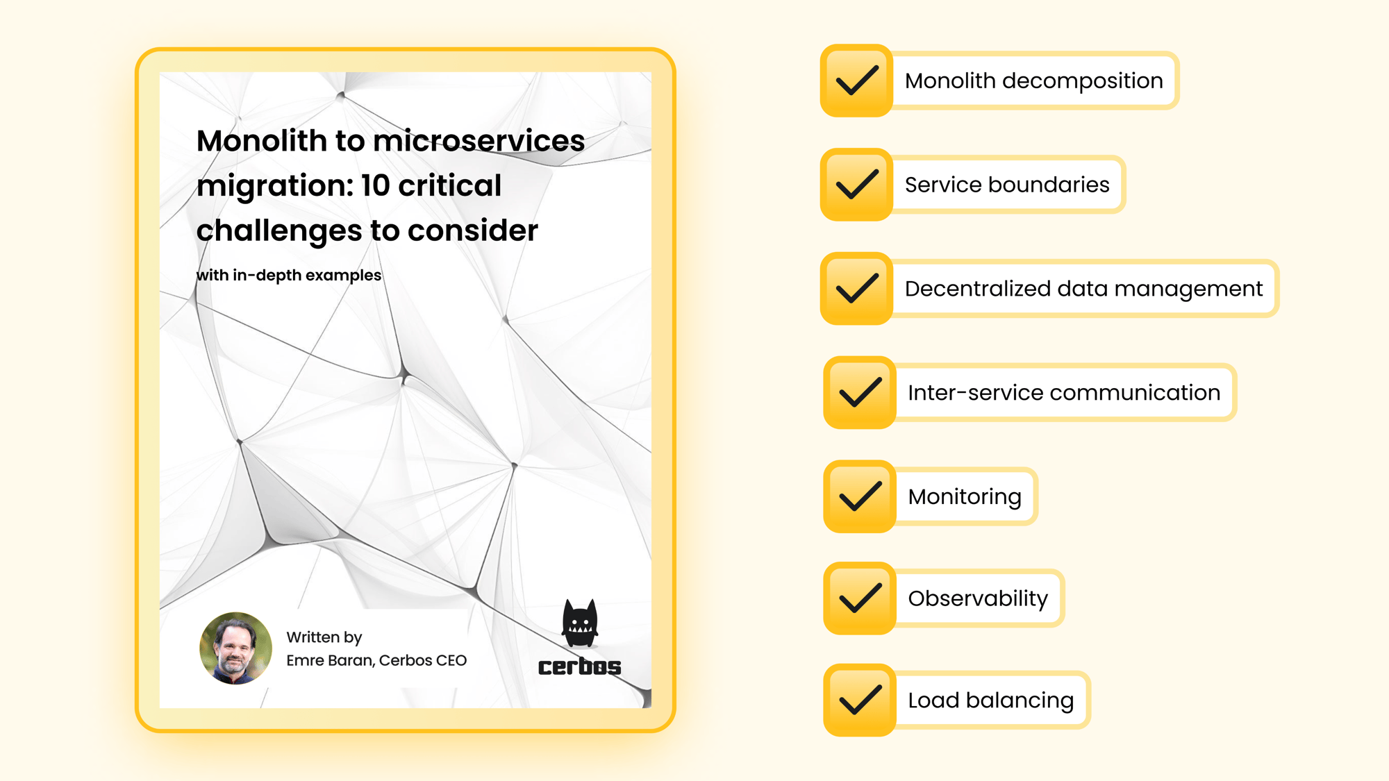 Monolith to microservices migration