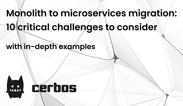 Monolith to microservices migration ebook
